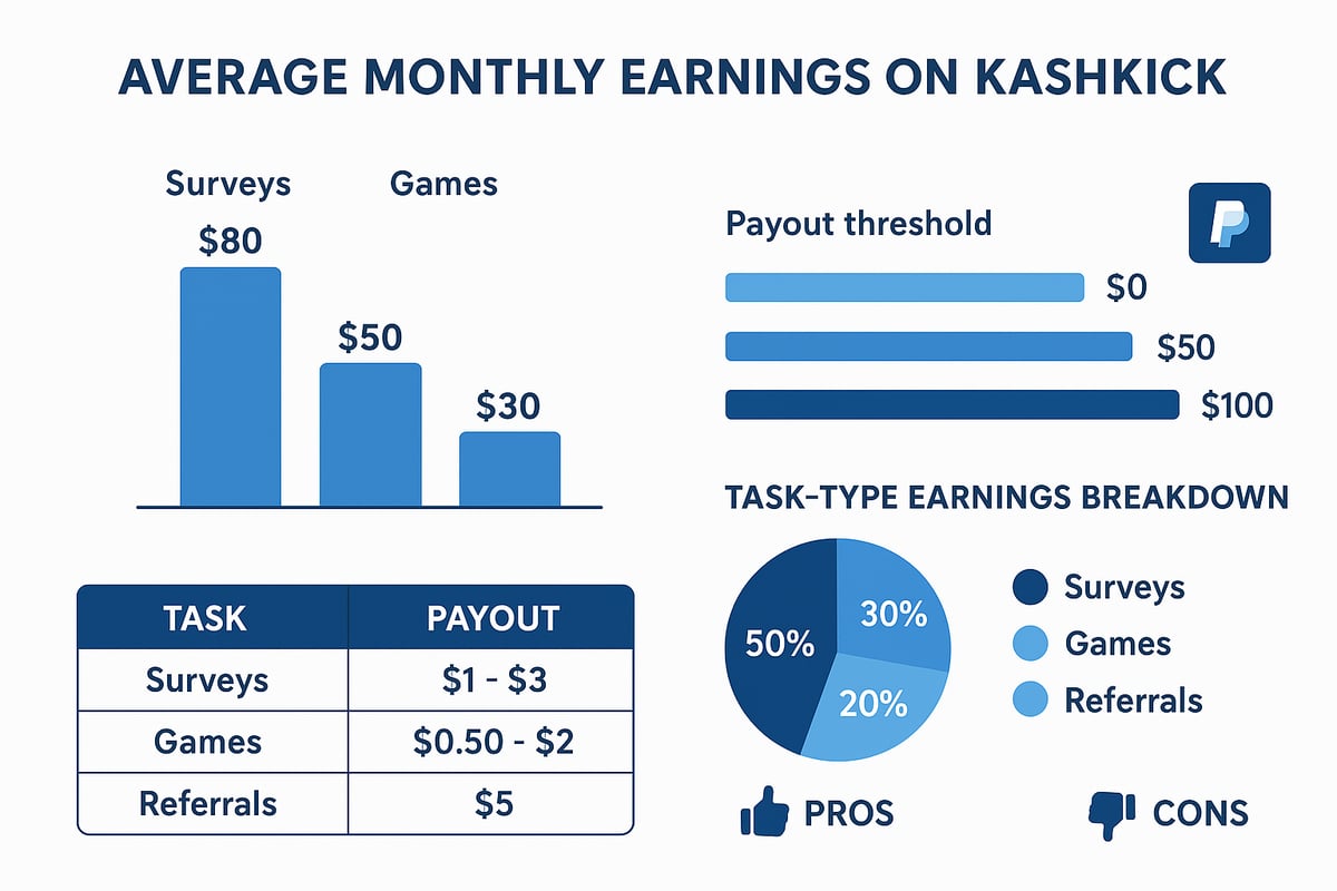 Real Earning Potential: How Much Can You Make on Kashkick in 2026?