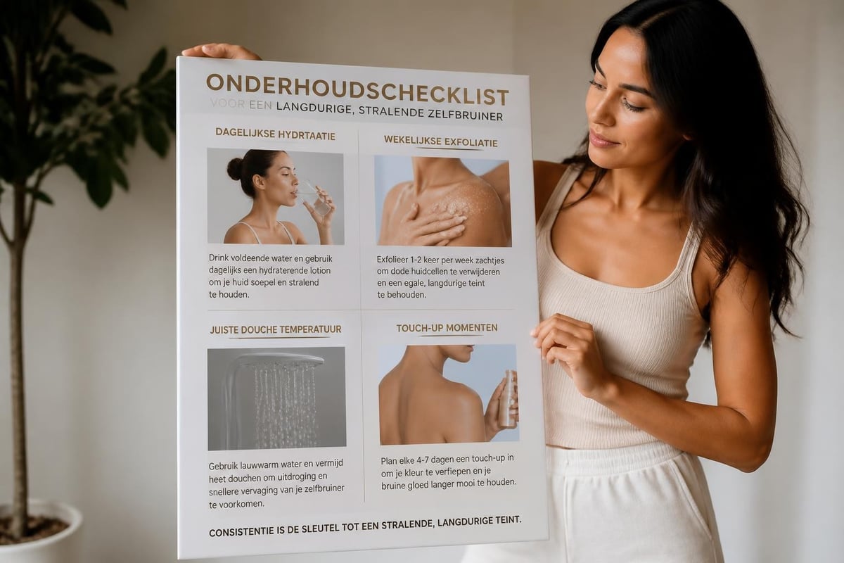 Zelfbruiner onderhoud checklist