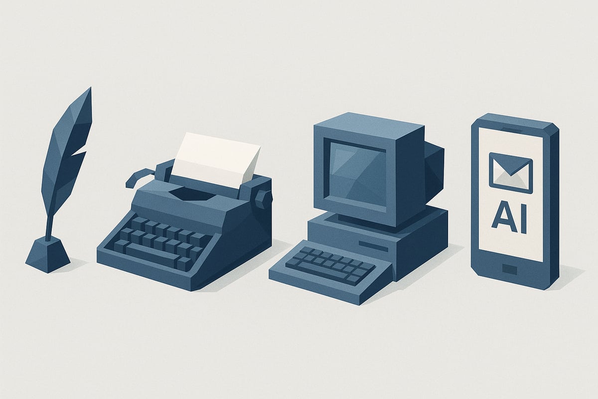 The Evolution of Letter Writing: From Pen to AI