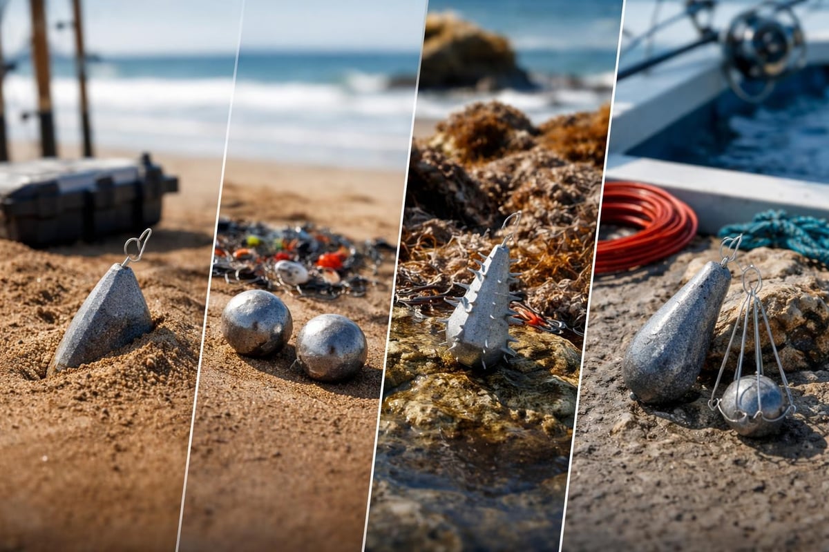 Different sinker mould types