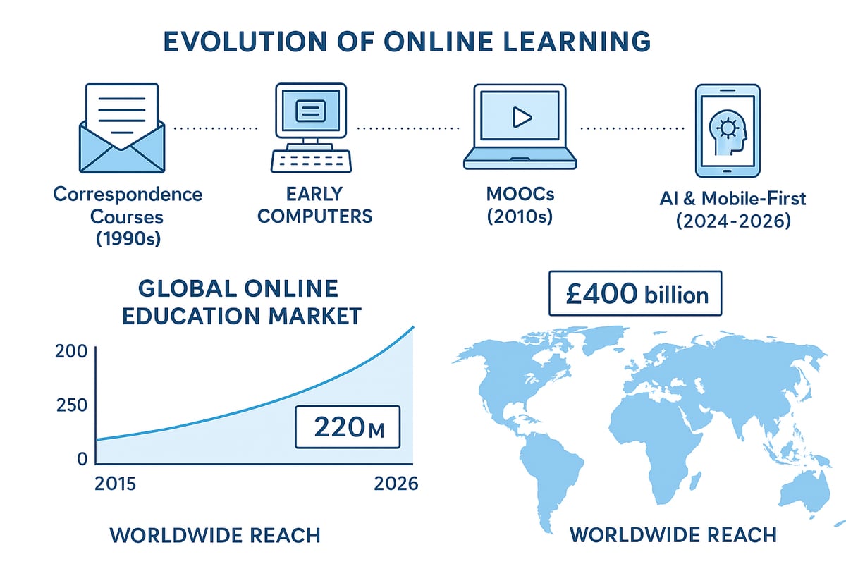 The Evolution of Online Learning: How We Got Here