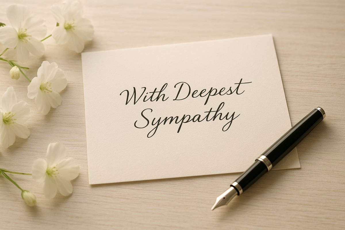 Die Bedeutung Einfühlsamer Beileidskarten