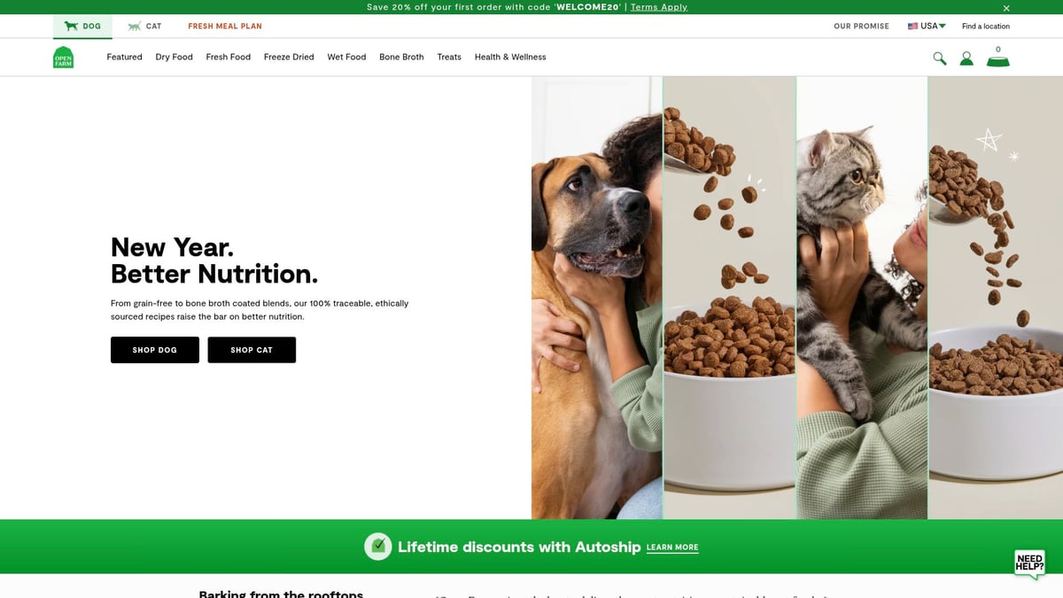 7 Essential Best Natural Food for Dogs Picks in 2026 - Open Farm | Grass-Fed Beef Recipe