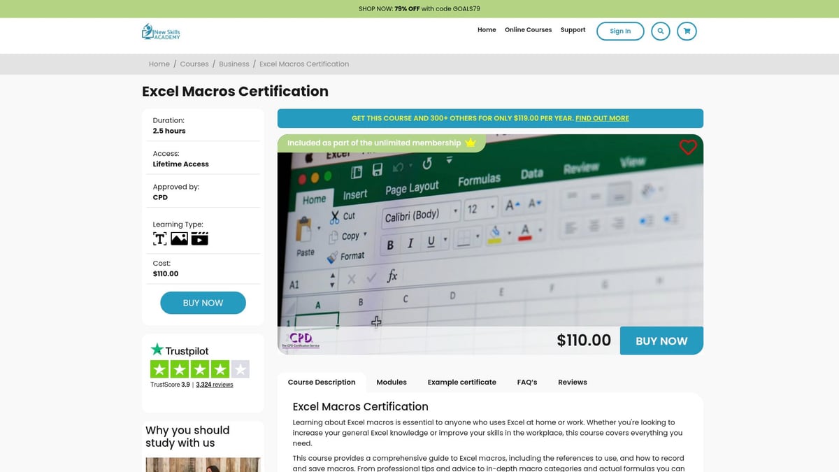 Top 7 Administration Courses to Boost Your Career in 2026 - Excel Macros Certification – New Skills Academy
