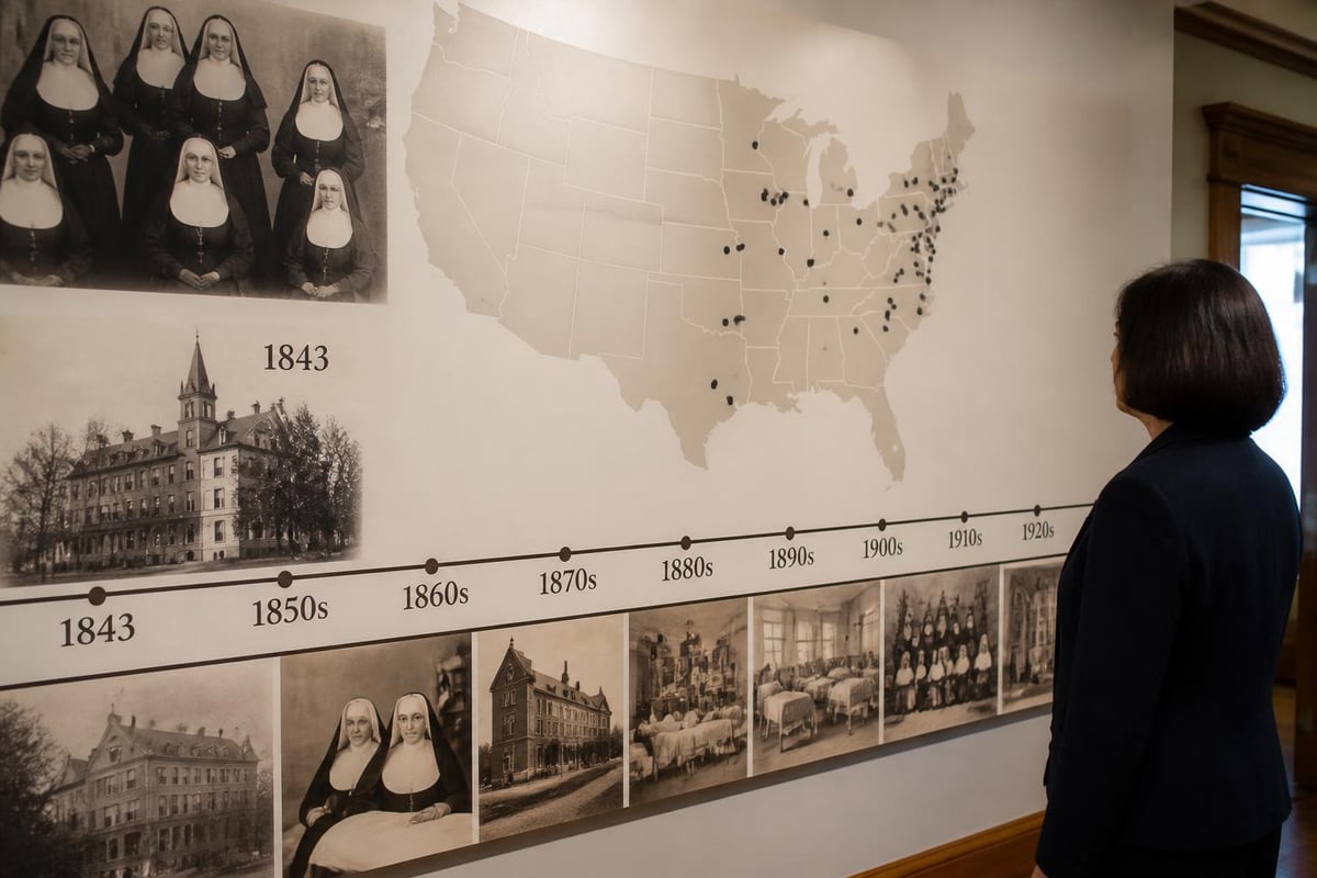 Holy Cross Sisters educational and healthcare expansion
