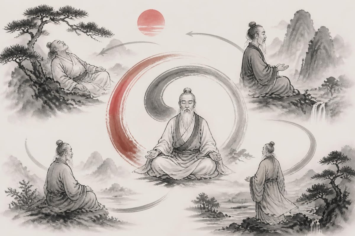 Taoist meditation principles