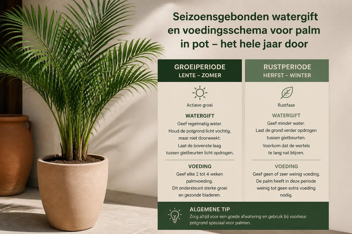 Watergift schema palm