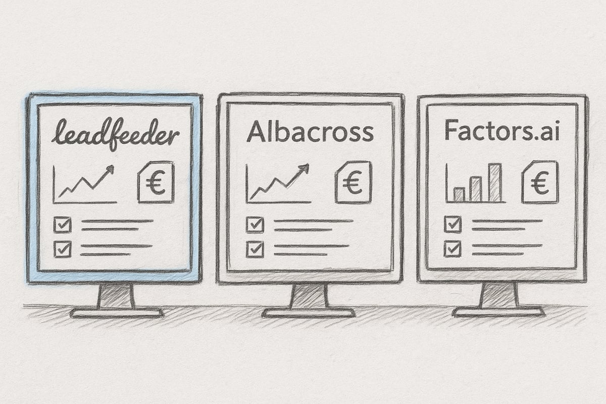 Comparing Leadfeeder to Alternatives