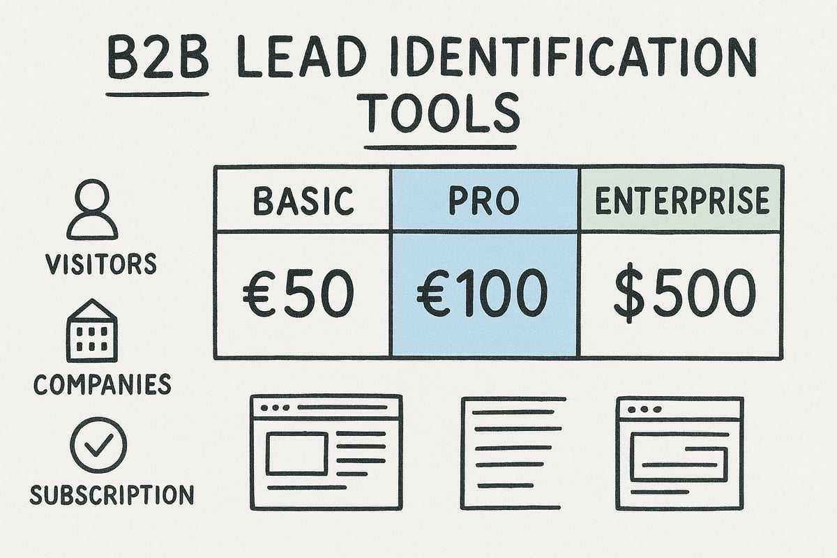 Leadfeeder Pricing Overview 2025