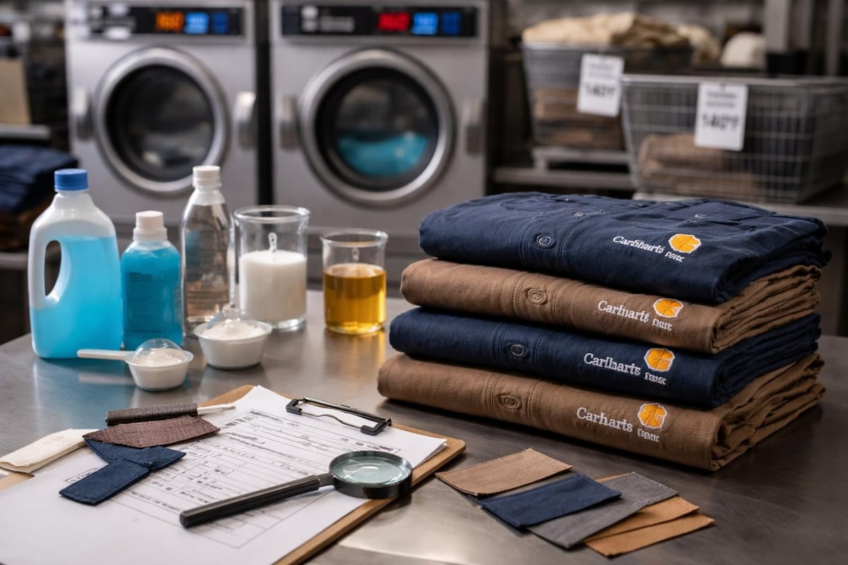 Wash testing process
