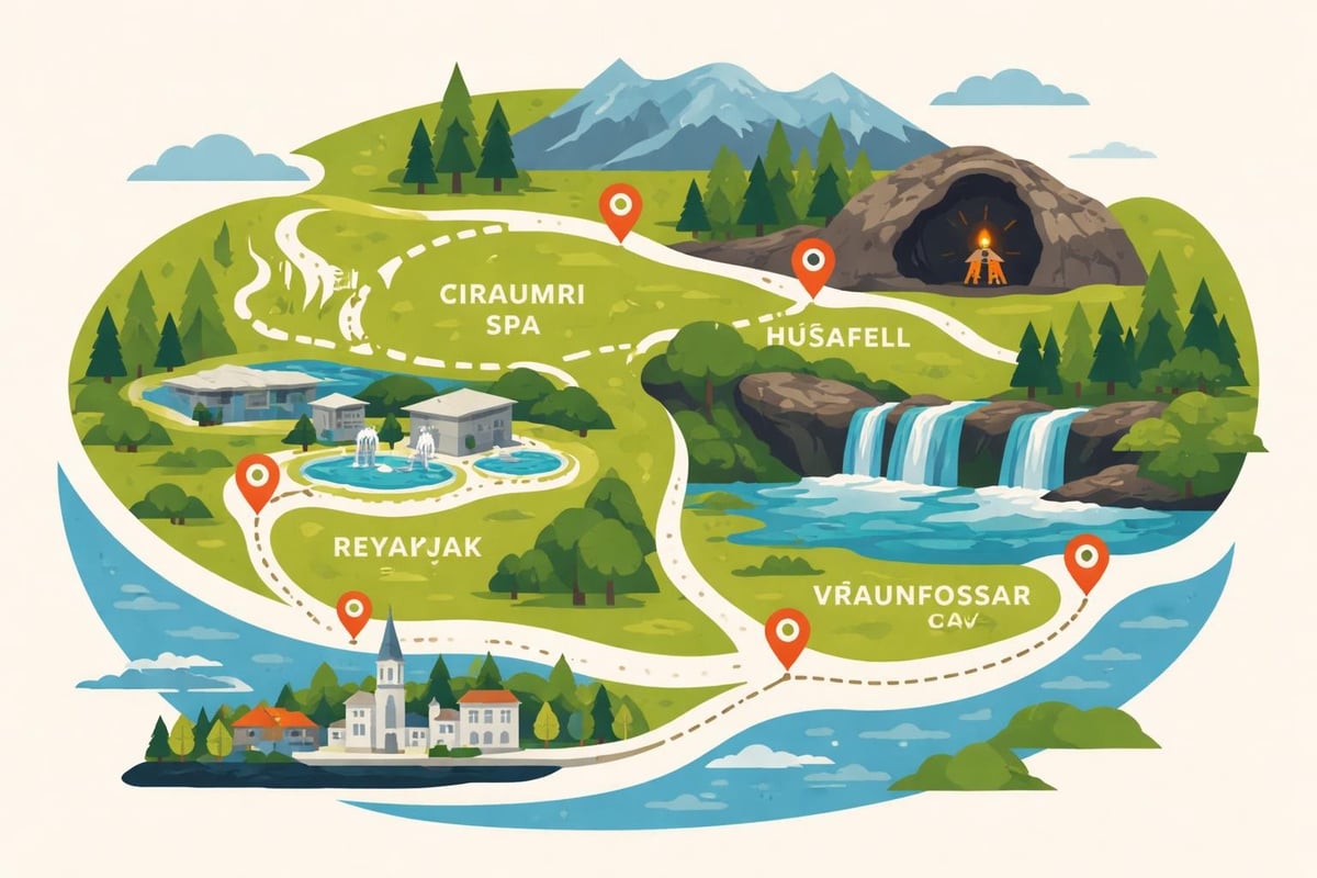 West Iceland attractions near Krauma