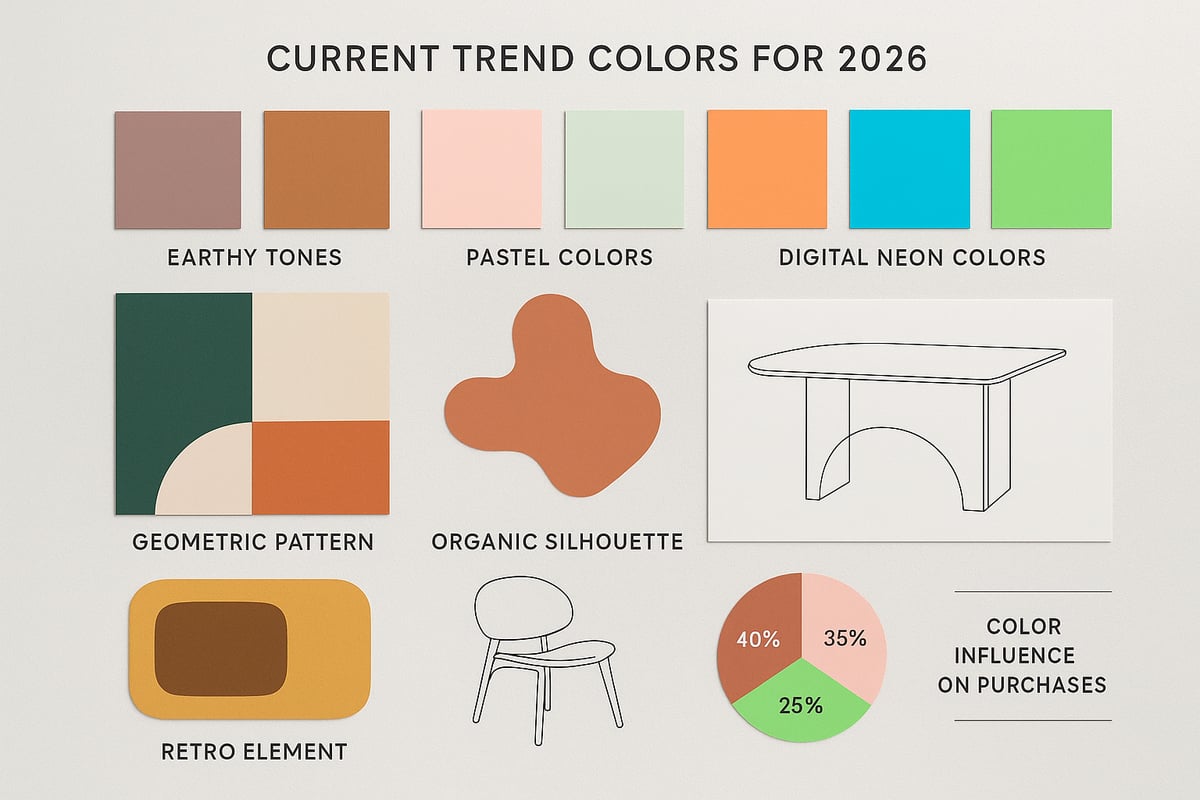 Farb- und Formwelten: So sieht modernes Design 2026 aus