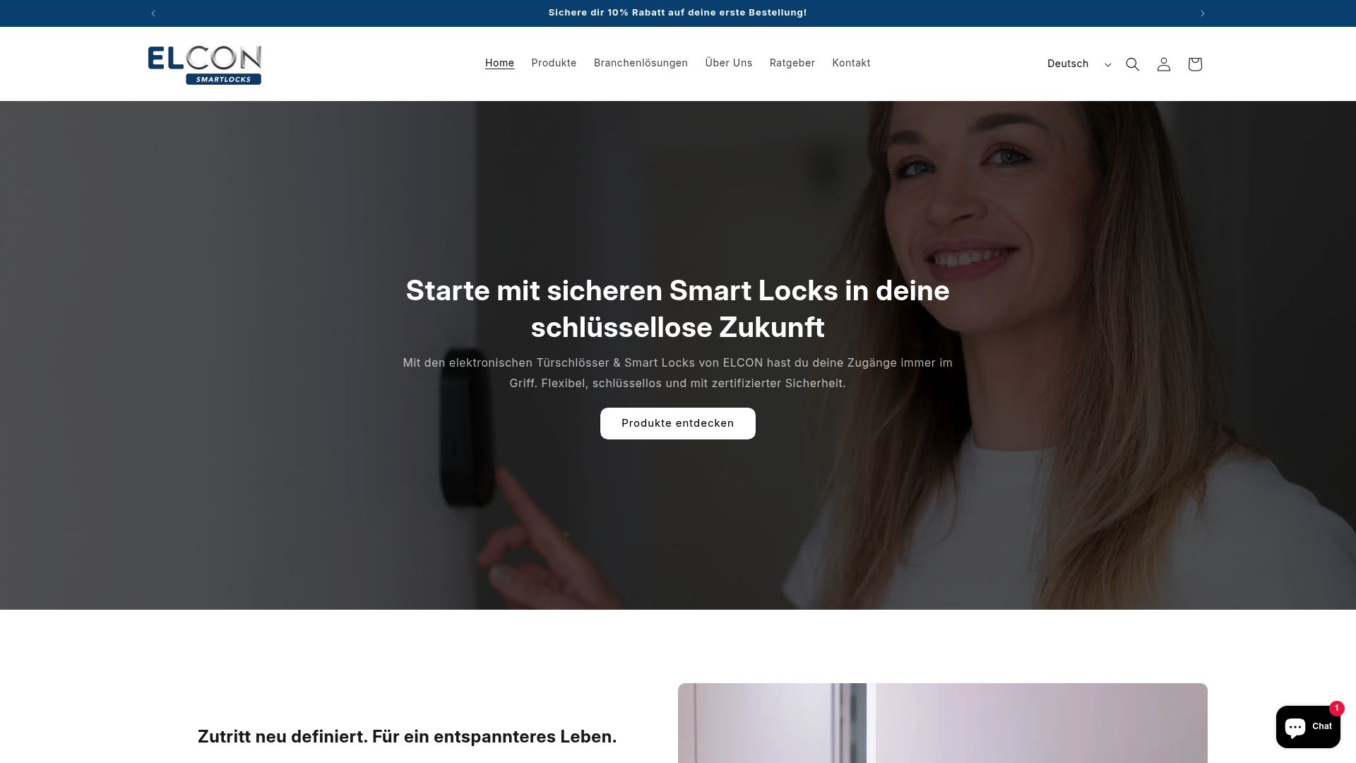 Elektronisches Türschloss Guide 2025: Sicher & Smart - ELCON Smartlocks: Digitale Zutrittslösungen aus Österreich