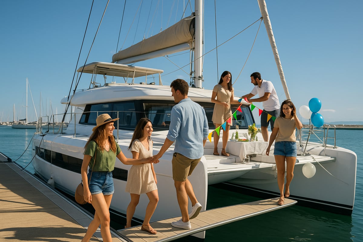 Motos de Agua Benidorm - article c4729b64 e2f8 41fb b80 fotografia realista y de alta calidad de un grupo 3 d5yw1h Cómo Reservar un Barco para Fiesta en 2026: Paso a Paso