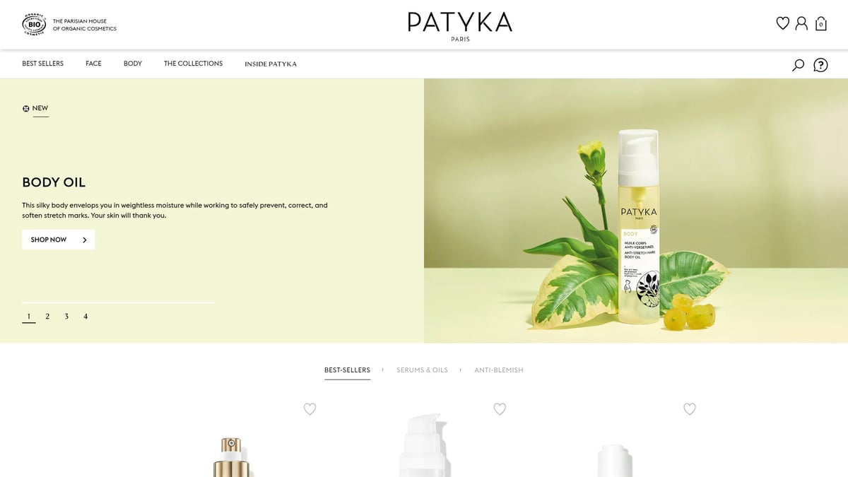 7 Meilleures Marque Bio Cosmetique à Découvrir en 2025 - 2. Patyka