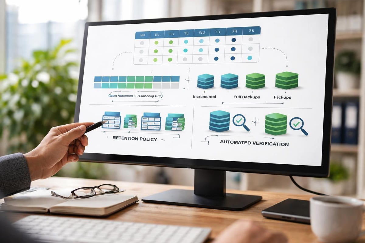 Automated backup scheduling