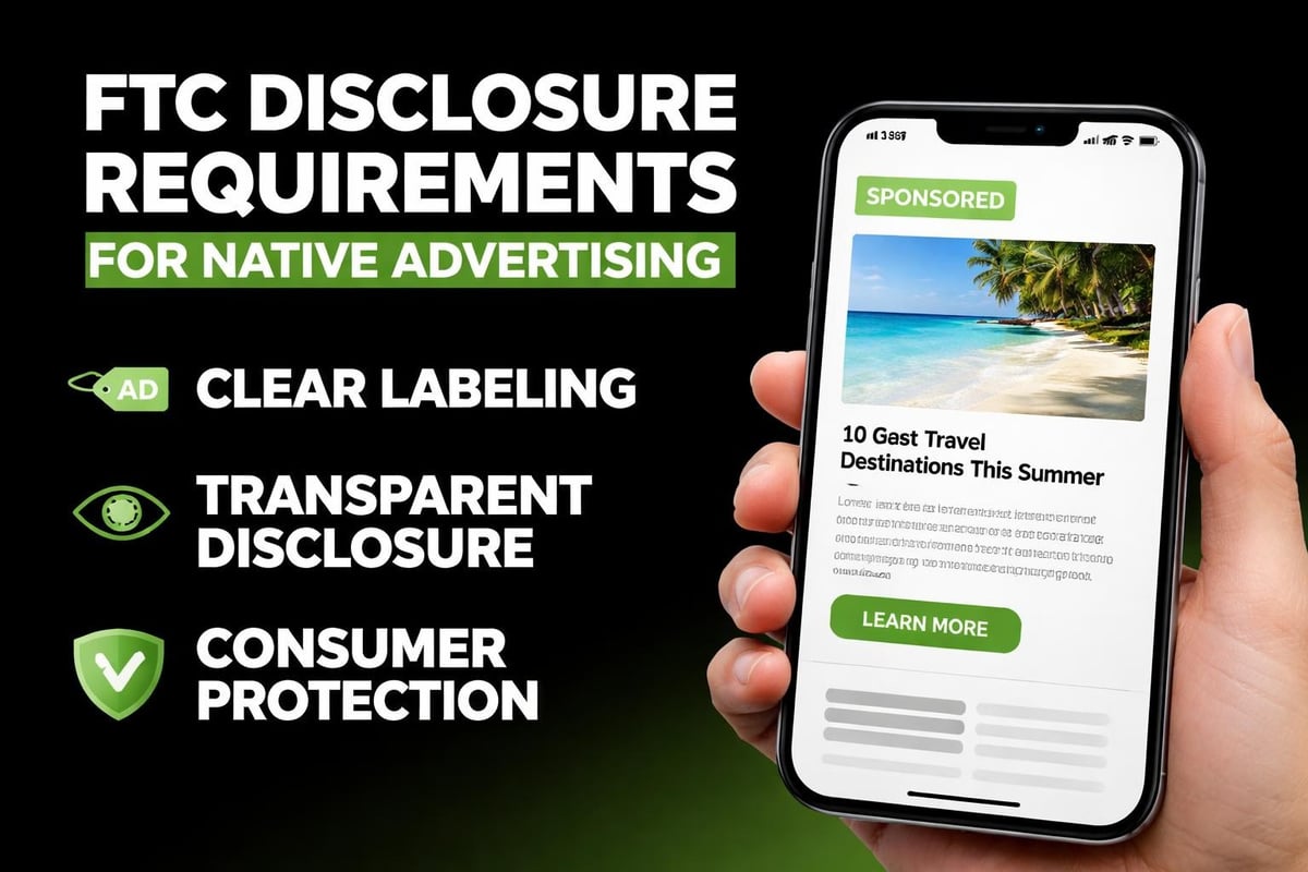 Native ad compliance