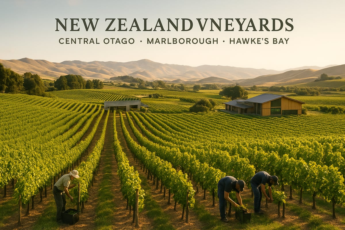 Regional Spotlight: New Zealand’s Wine Regions Unveiled