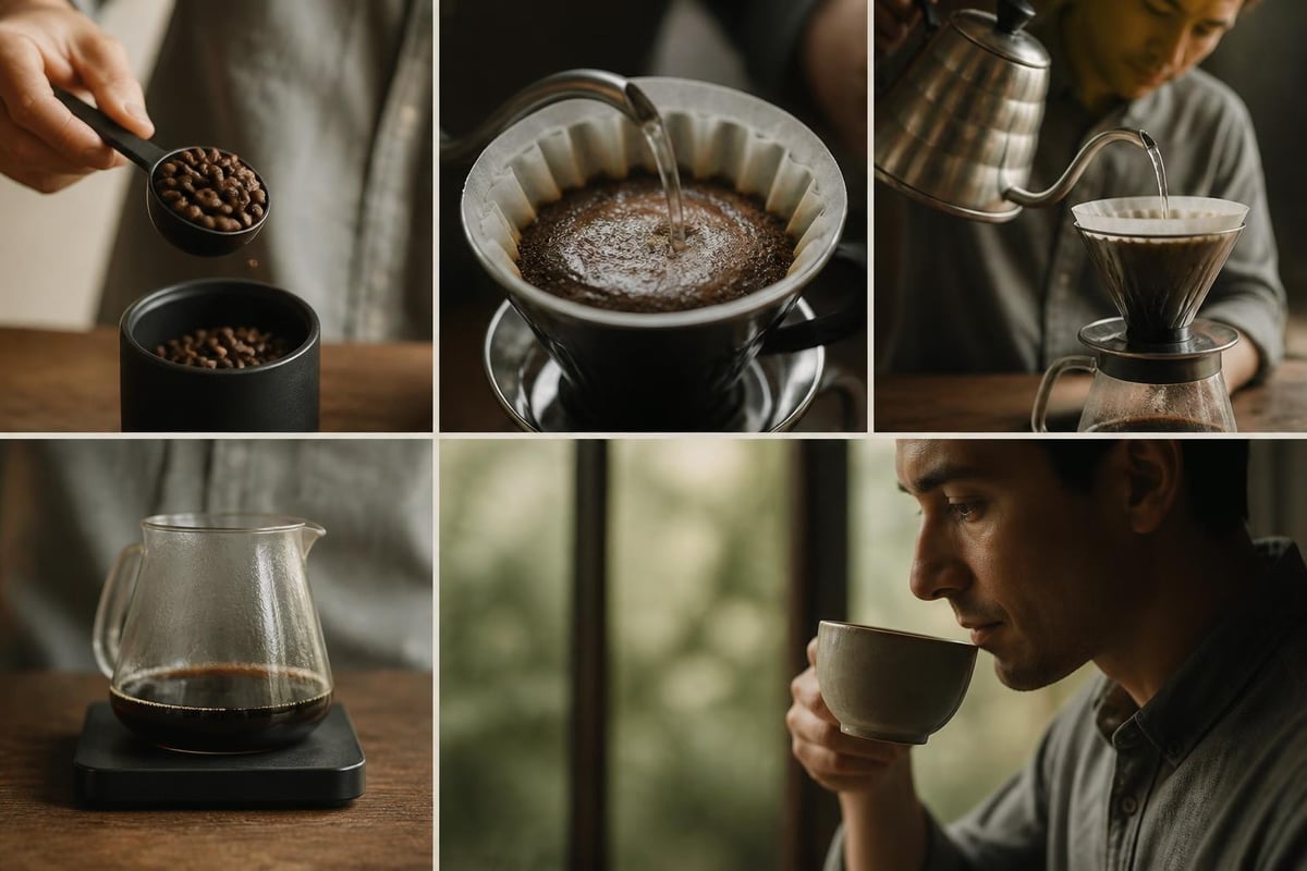 Coffee ritual elements