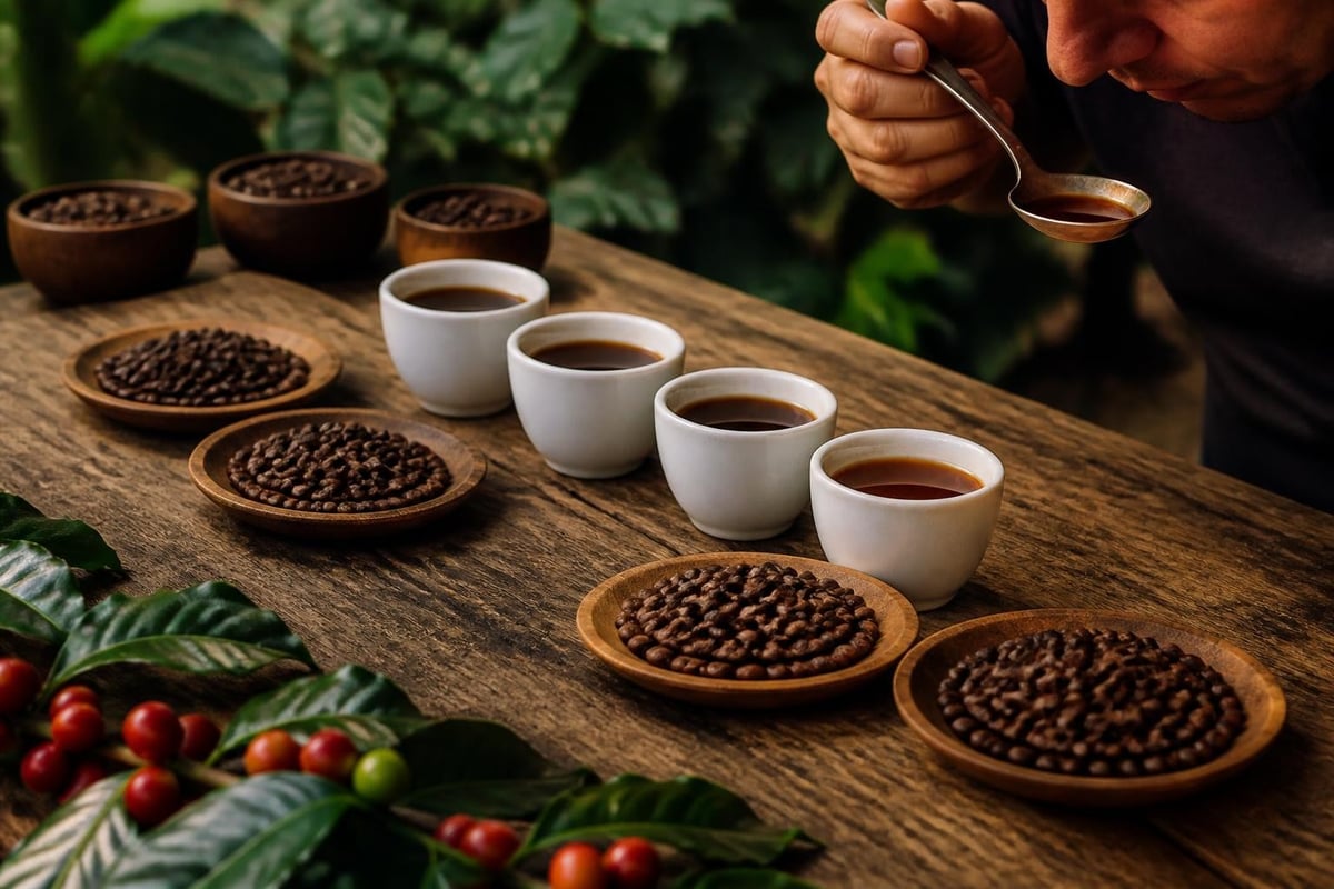 Coffee tasting notes