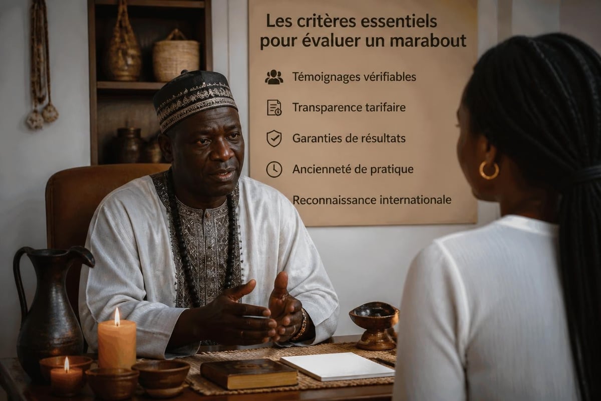 Marabout Africain Sérieux : Guide Complet 2026 Évaluation d'un marabout
