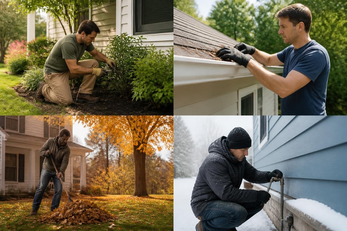 Seasonal garage door care