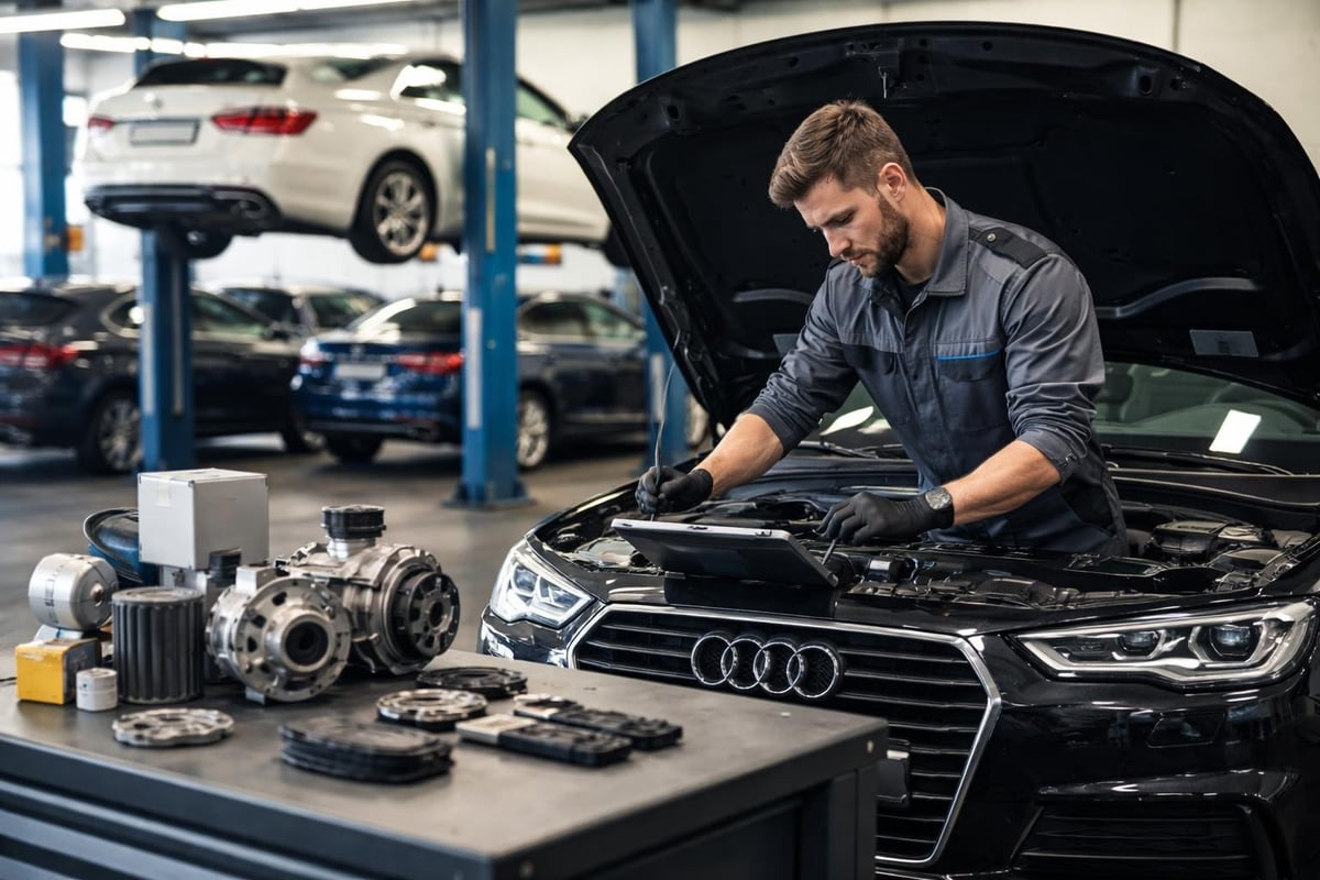 Service center selection criteria