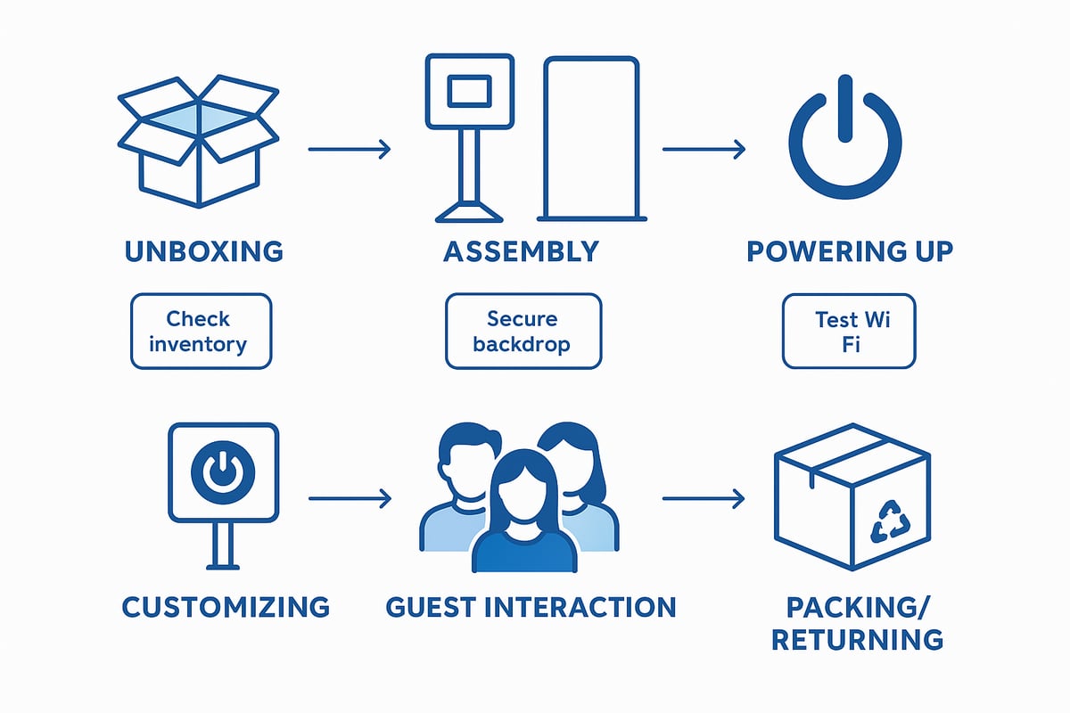 Step-by-Step Guide: Setting Up and Operating an Openair Photo Booth