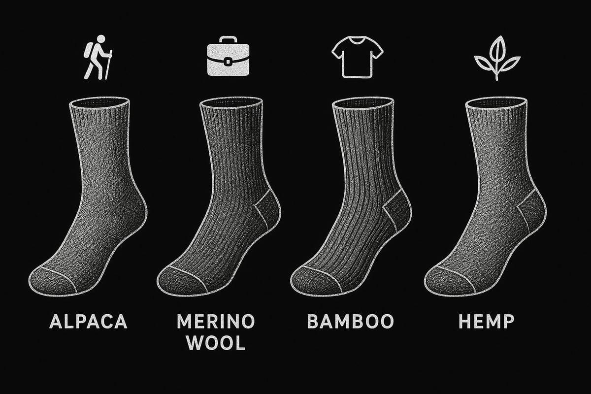 Choosing the Right Hard Wearing Natural Fibre Socks for Your Needs