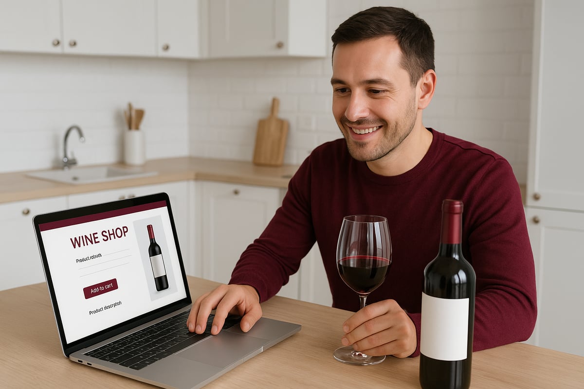 Skref-fyrir-skref: Hvernig kaupir þú vín á netinu?