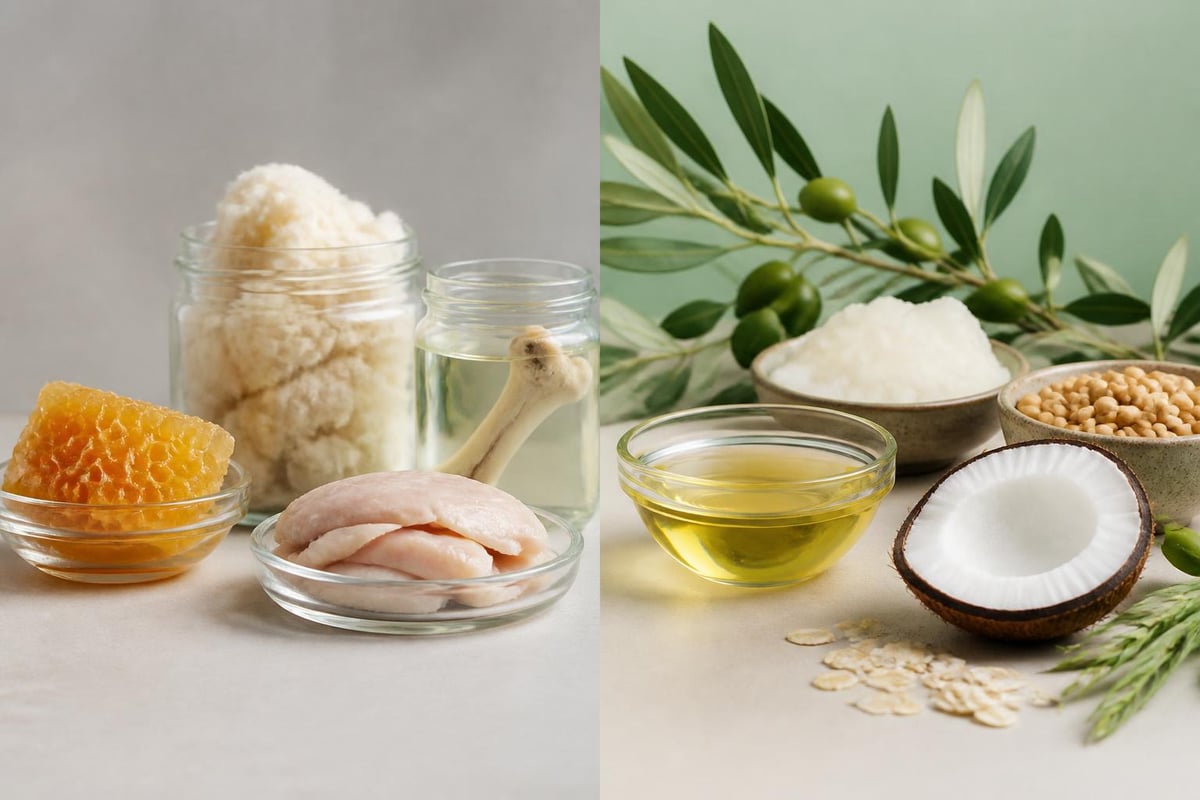 Common animal ingredients in skincare