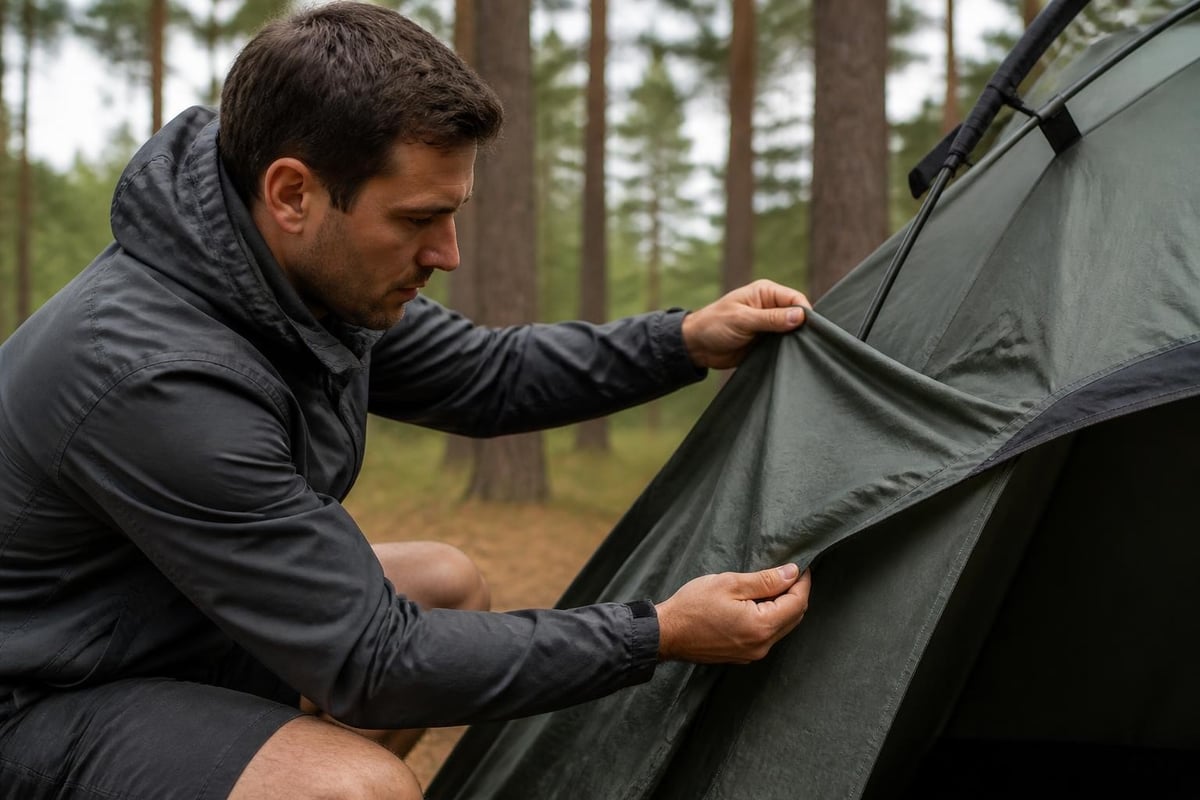 Tent quality inspection