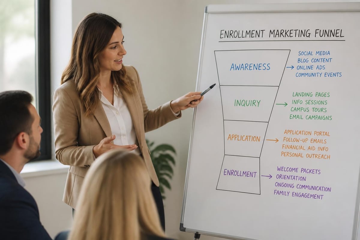 Digital marketing funnel