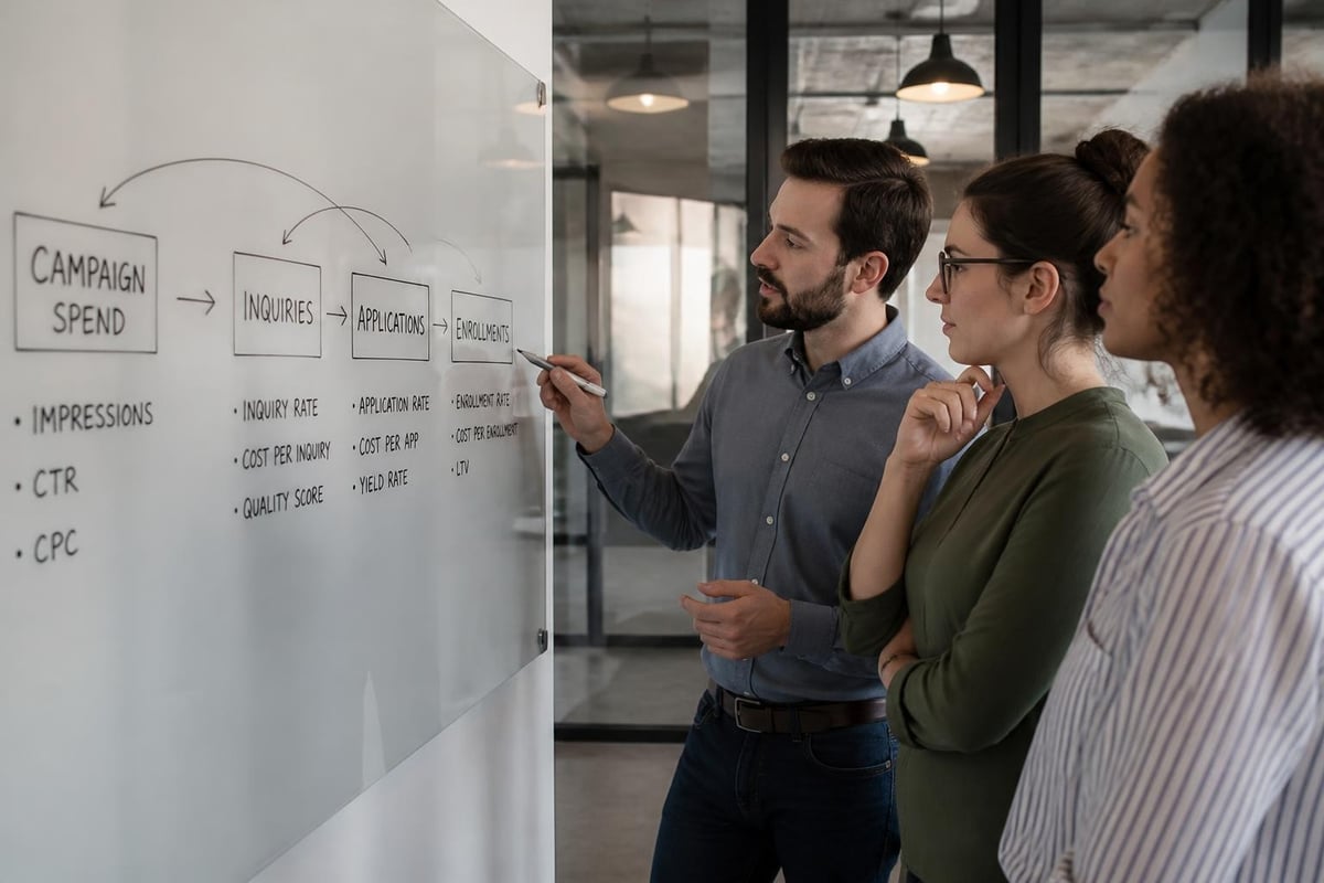 Marketing performance dashboard