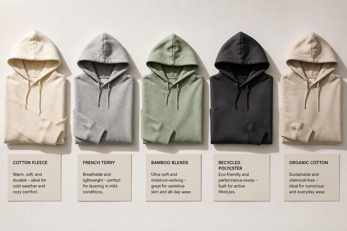 Hoodie fabric quality comparison