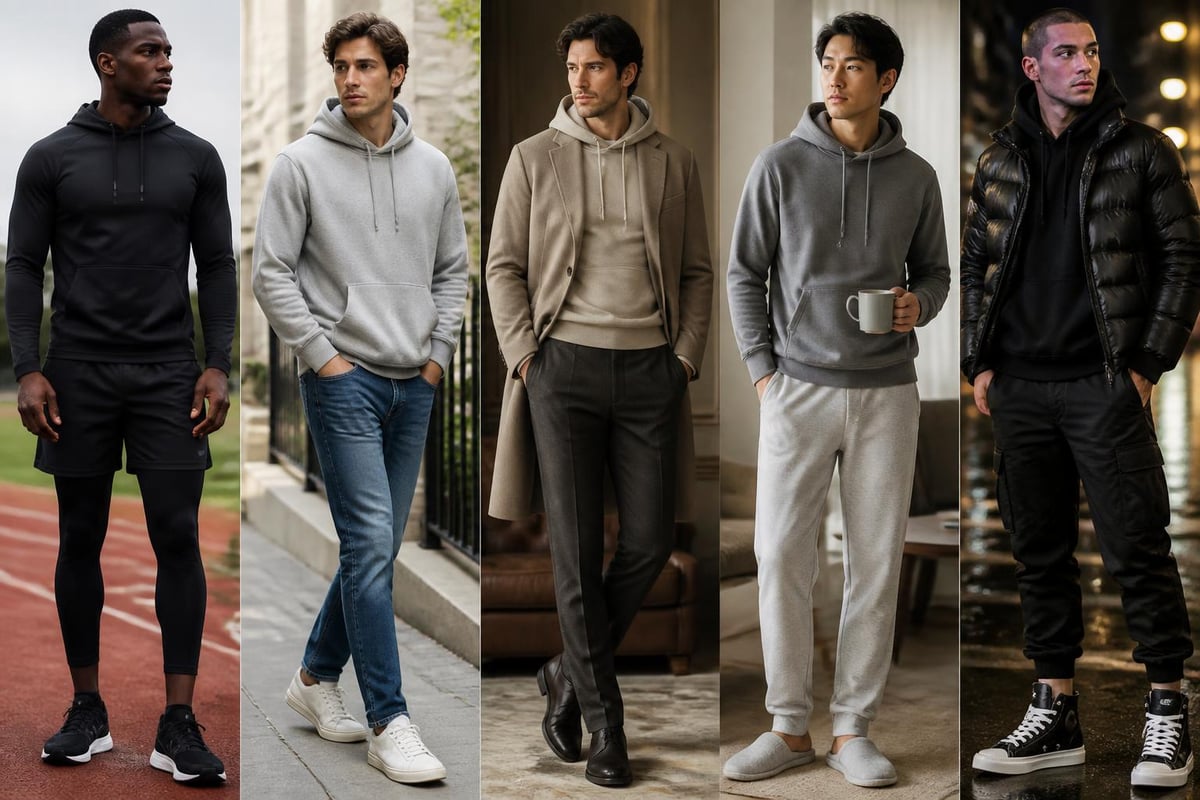 Hoodie outfit styling combinations