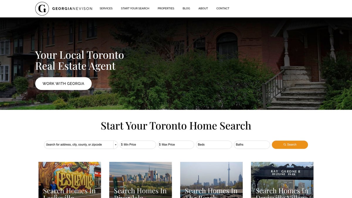 7 Reasons to Choose a Leslieville Realtor in 2025 - Georgia Nevison Real Estate: Design-Driven Local Advantage