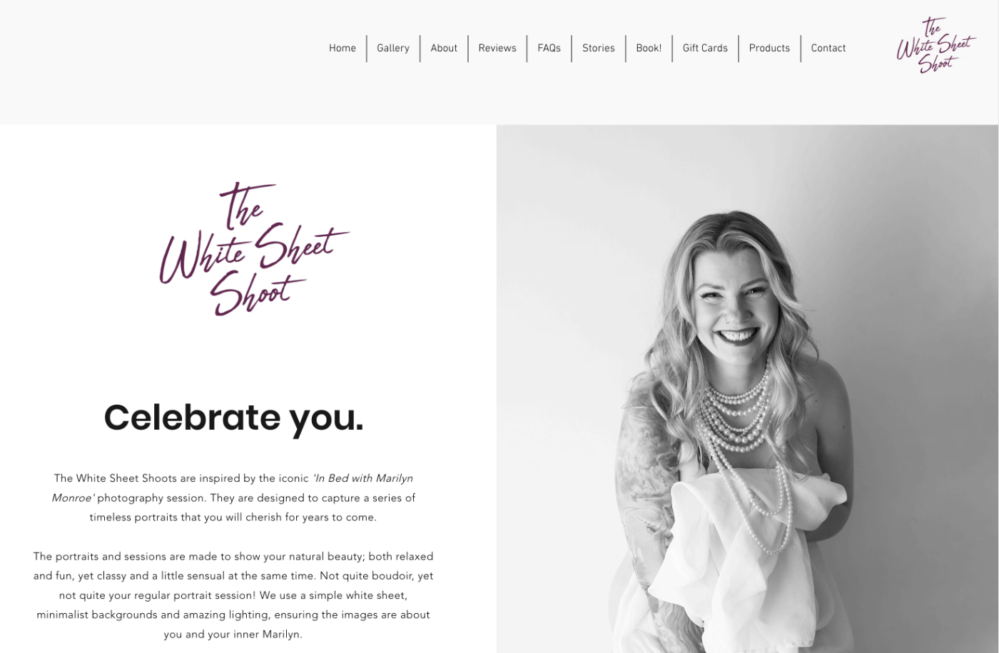 The White Sheet Shoot