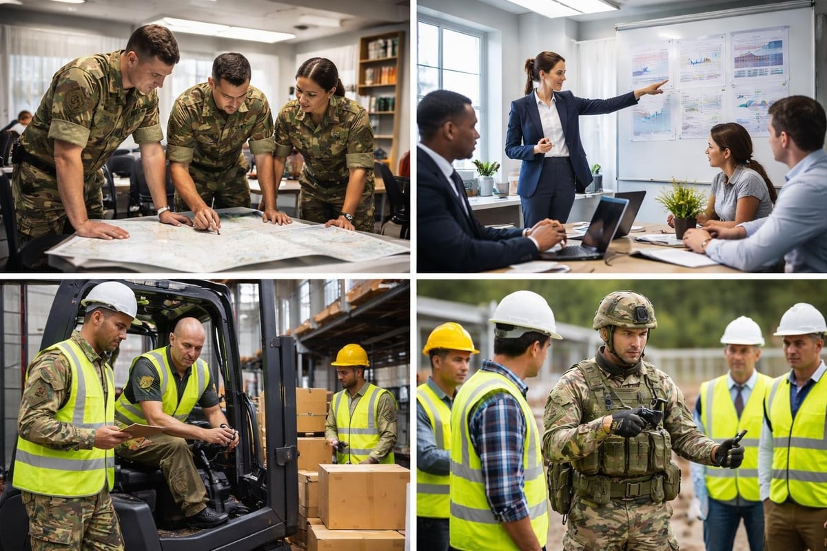 Military CV Sample: Expert Guide for UK Veterans in 2026 4 Military skills translation framework