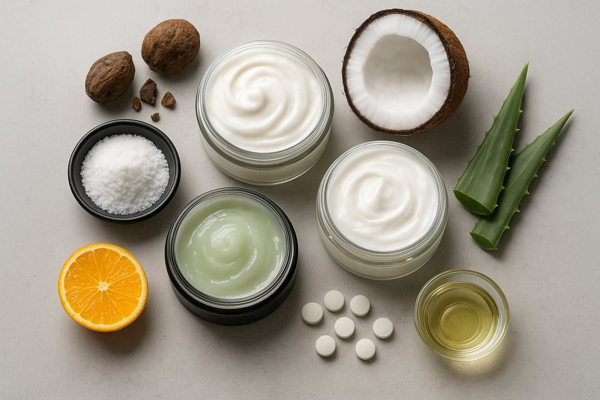 Les ingrédients clés pour réparer les talons fendillés