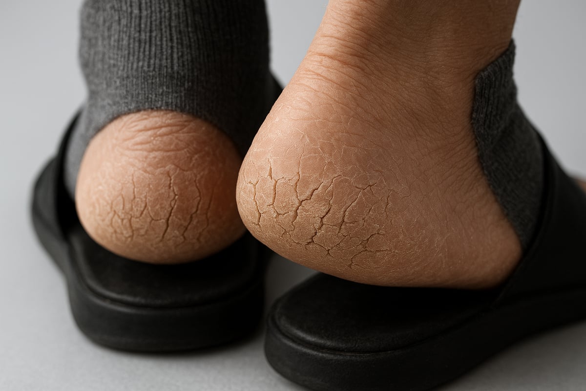 Comprendre les talons fendillés : causes et enjeux