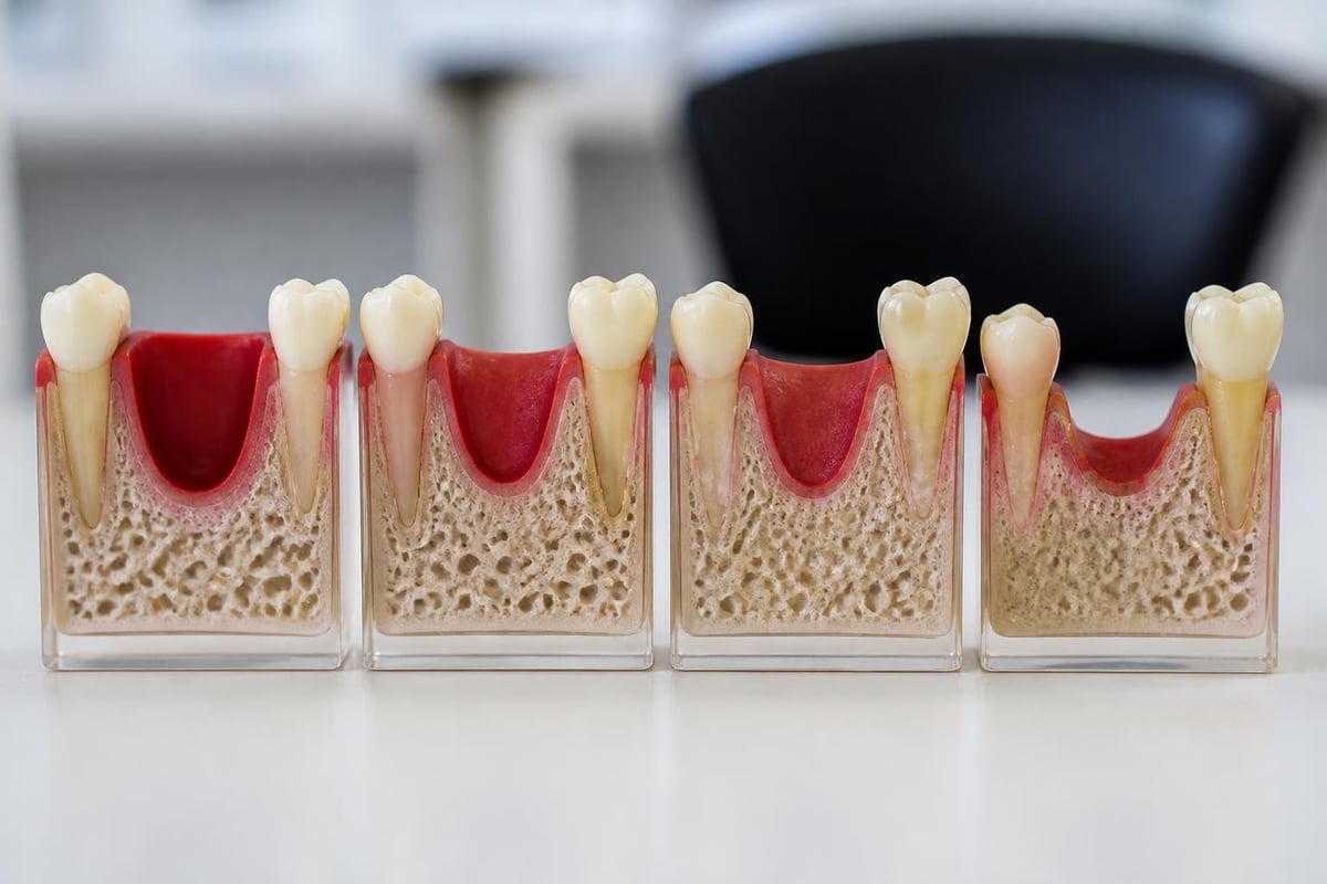 Bone resorption stages