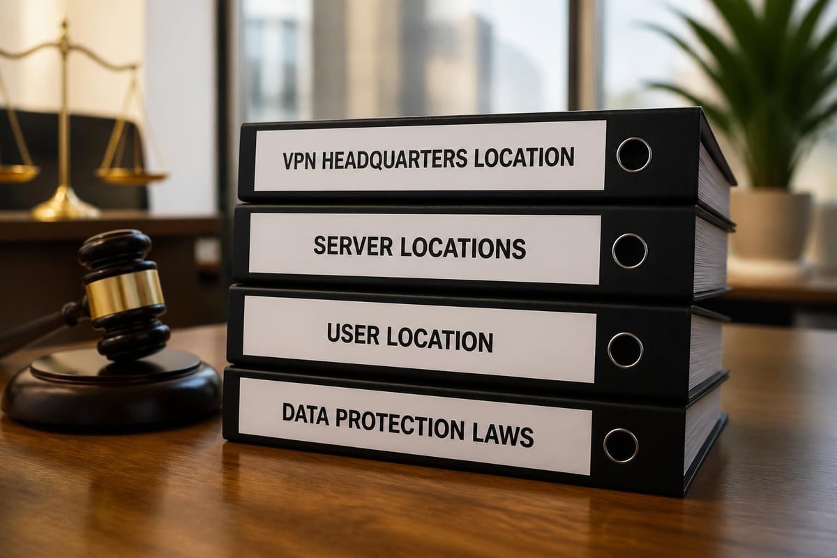 VPN jurisdiction framework