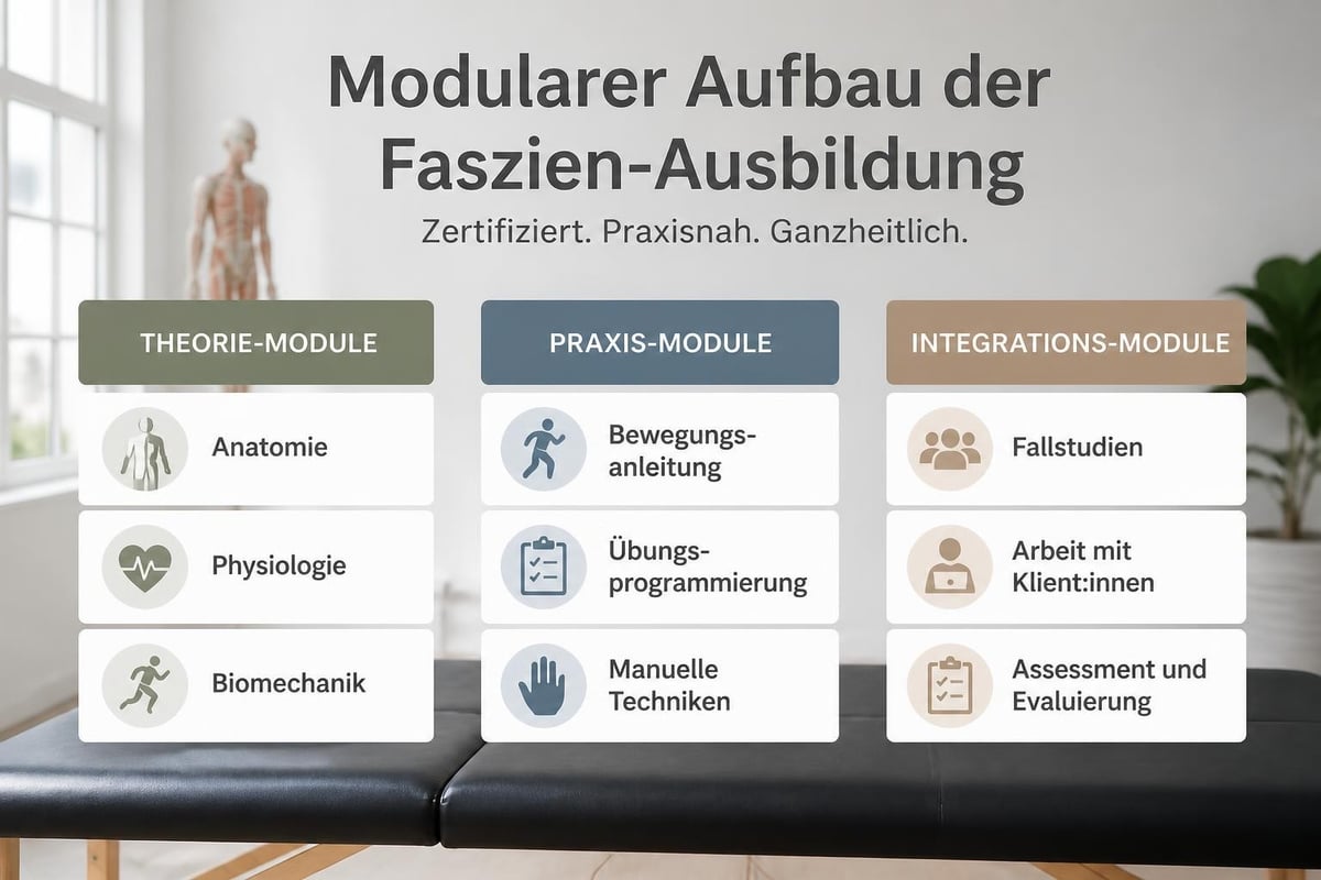 Ausbildungsstruktur und Lernmodule