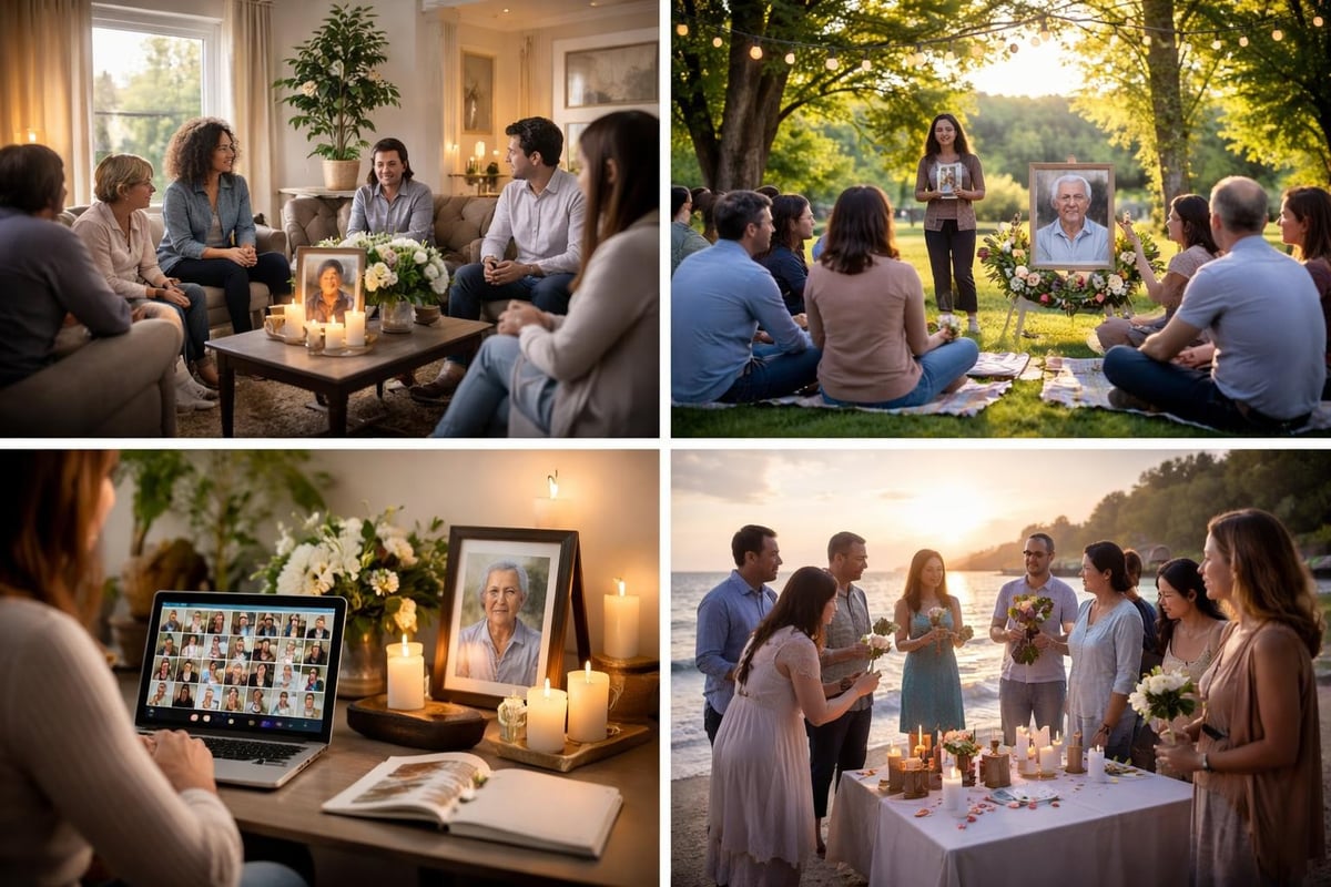 Memorial service alternatives