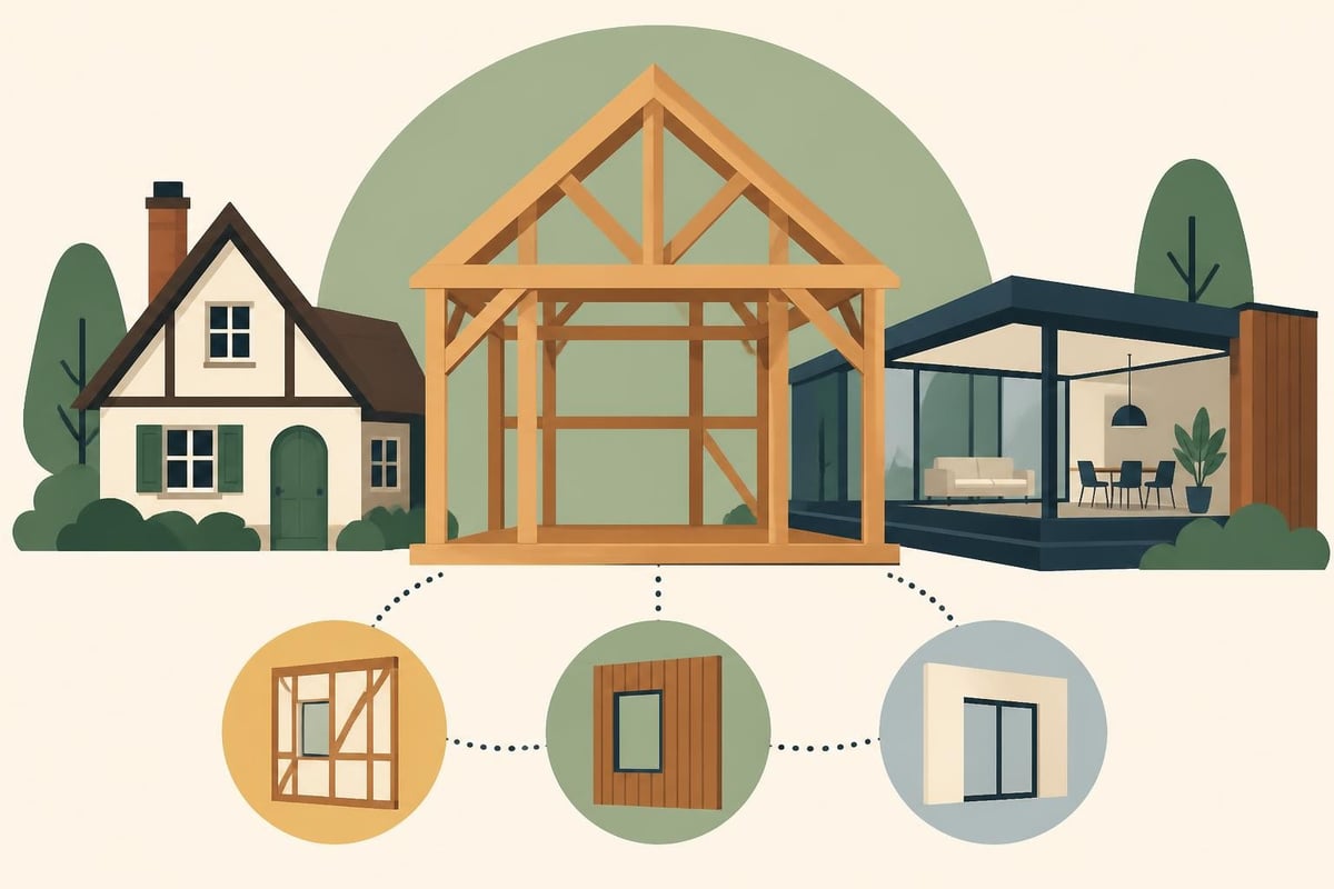 Timber frame design flexibility