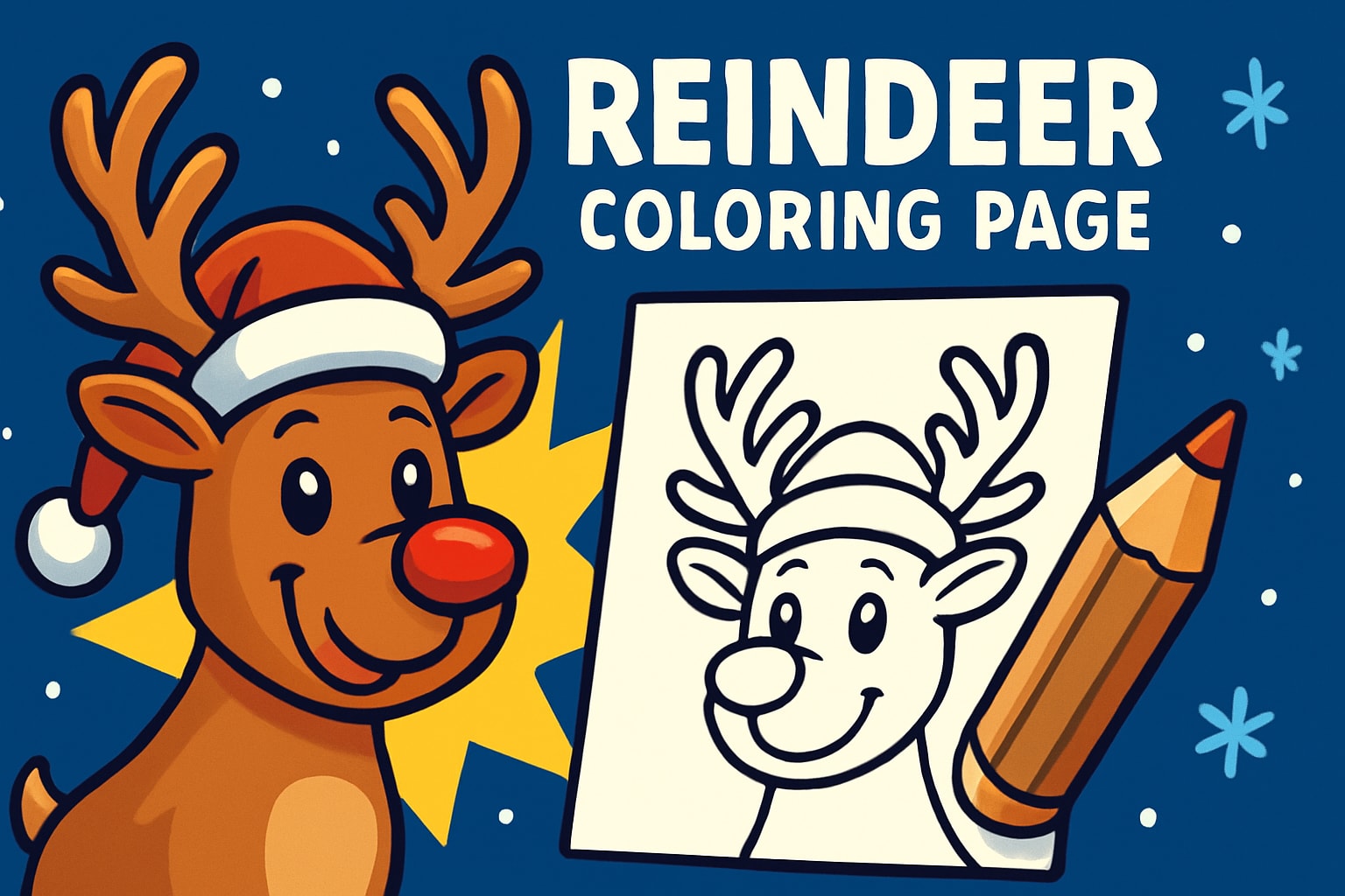 8 Fun Reindeer Coloring Page Ideas for Kids in 2026
