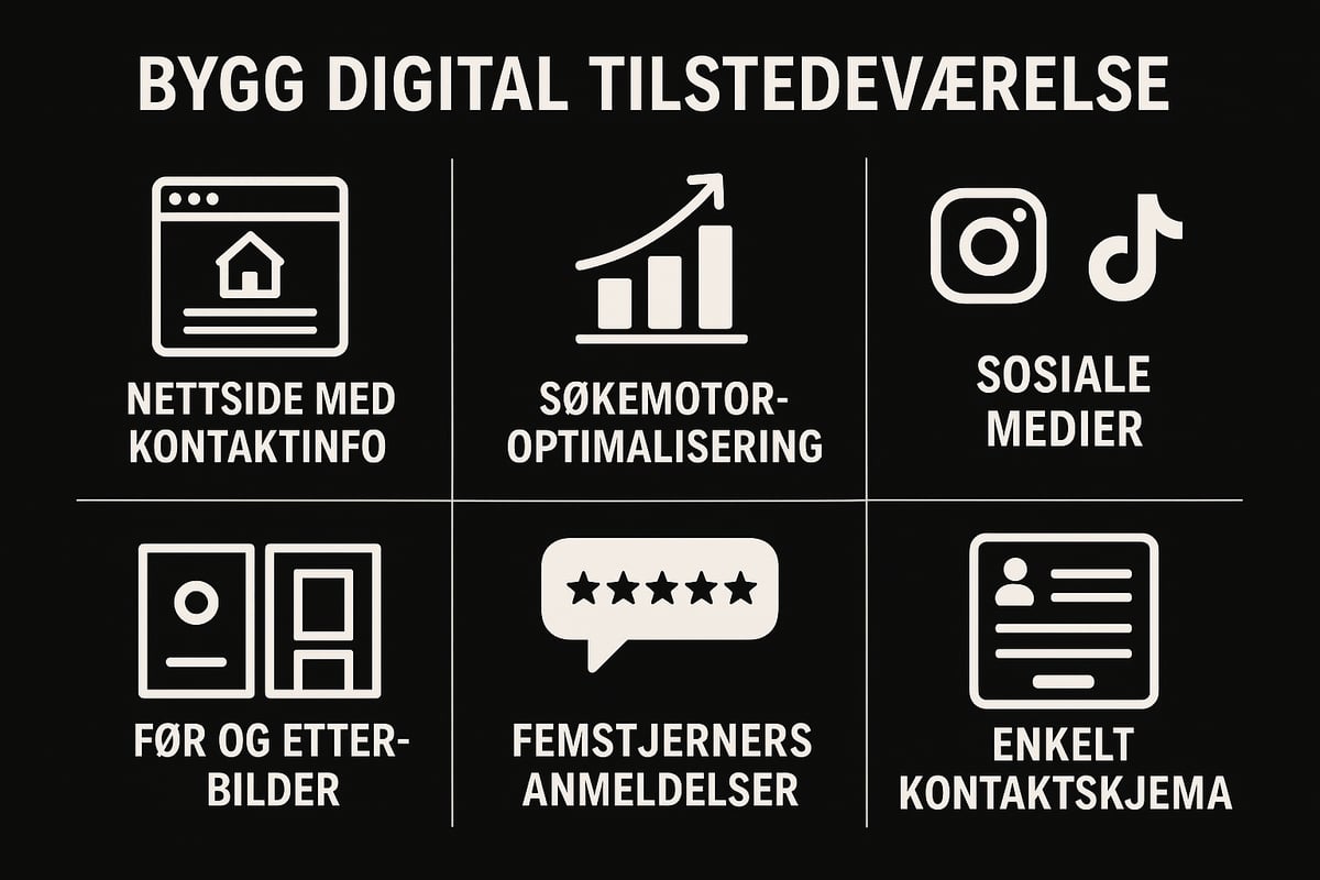Slik bygger du en sterk digital tilstedeværelse