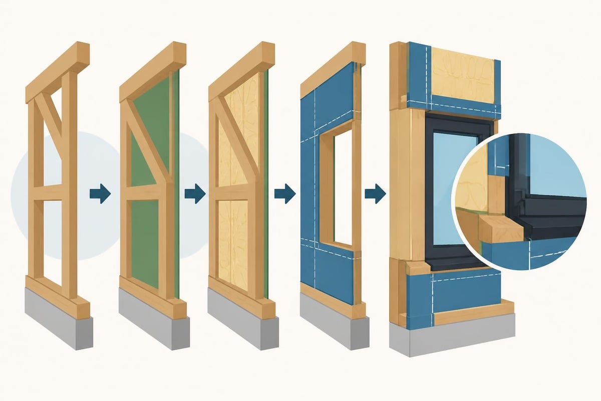 Window opening detail layers
