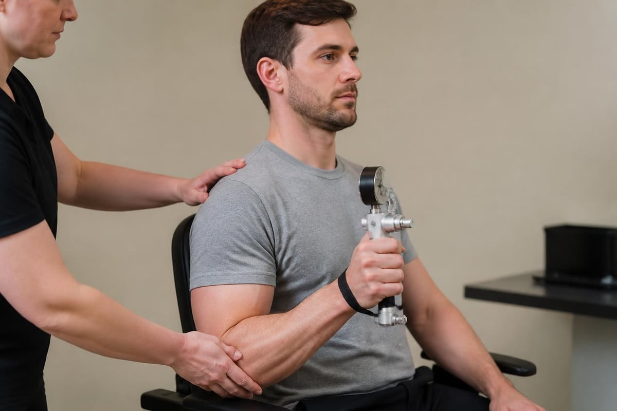 Standardized grip strength testing protocol